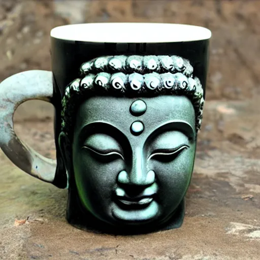 Image similar to buddha mug shot