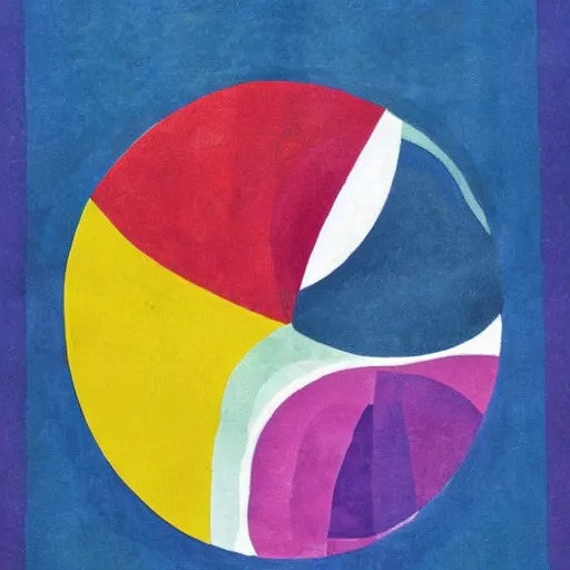 Image similar to beautiful curvy and colofrul infographic by Sonia Delaunay