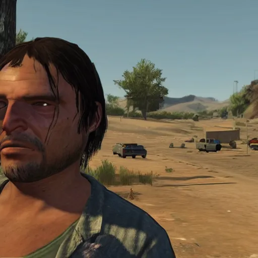 Image similar to john marston smoking weed with cj in san andreas