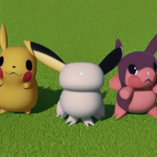 Image similar to new! pokemon that doesn't exist, 3 d rendered