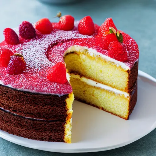 Image similar to photo of a delicious cake