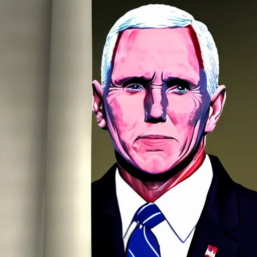 Prompt: mike pence sith lord