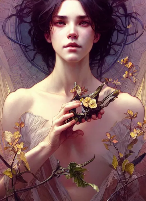 Image similar to September 1 is the day of knowledge, intricate, elegant, sharp focus, illustration, highly detailed, digital painting, concept art, matte, art by WLOP and Artgerm and Greg Rutkowski and Alphonse Mucha, masterpiece