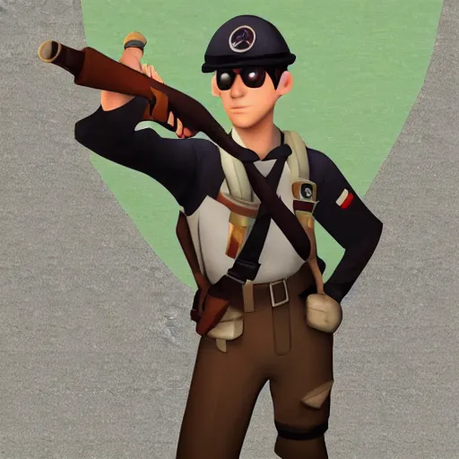 Image similar to tf2 scout