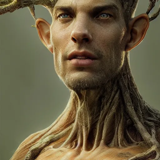 Prompt: photo realistic image of a ent, stunning 3 d render inspired art by istvan sandorfi and greg rutkowski, perfect facial symmetry, realistic, highly detailed attributes and atmosphere, dim volumetric cinematic lighting,