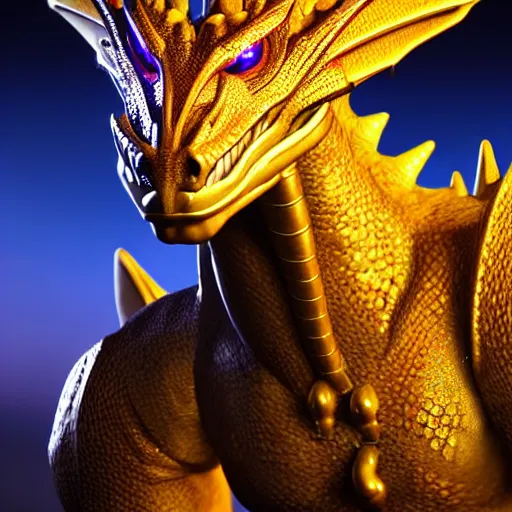 Prompt: a dragon in a fantasy world, highly detailed, photorealistic portrait, bright studio setting, studio lighting, crisp quality and light reflections, unreal engine 5 quality render