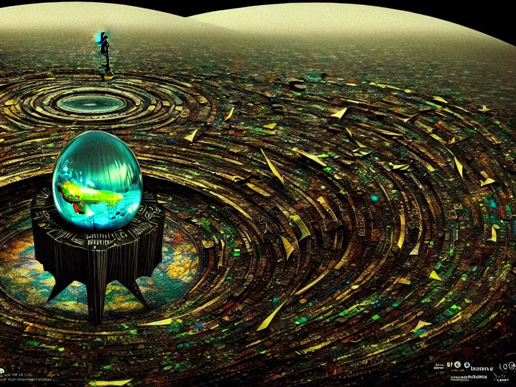 Prompt: highly detailed photo of center of the earth, trending on deviantart, neo surrealism, sharp focus, a lot of little details, octane, masterpiece, art by max ernst
