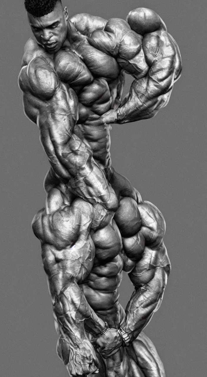 Prompt: a masculine bodybuilder in the church, trending on artstation