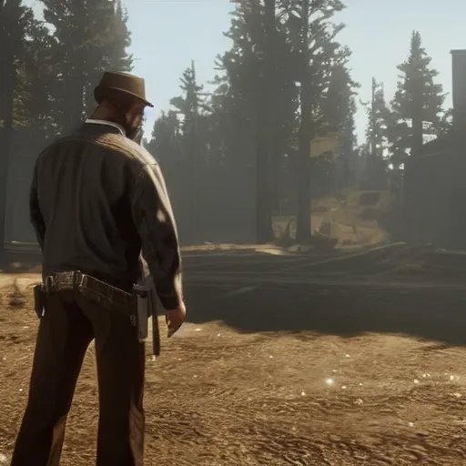 Image similar to Niko Bellic in Red Dead Redemption 2