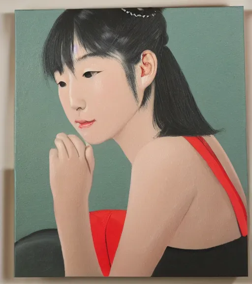 Image similar to yoneyama mai's paintings