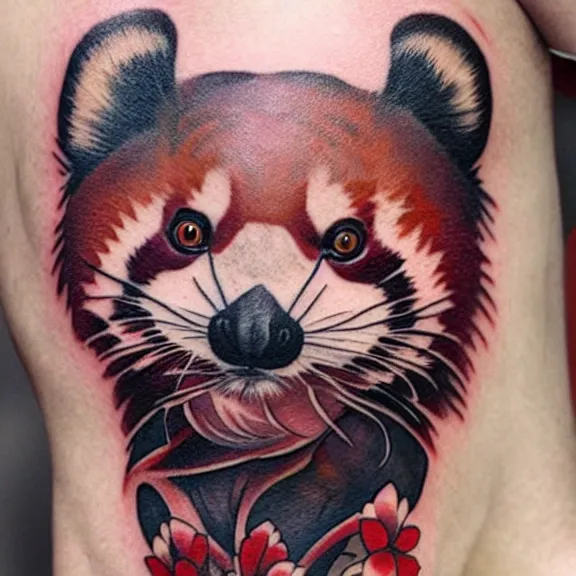 Panda Tattoo | Panda tattoo, Tattoos, Sleeping panda