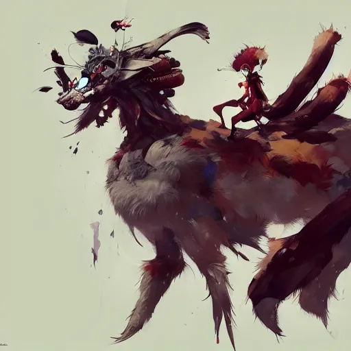 Prompt: ! dream concept art of anthropomorphized animal, highly detailed painting by dustin nguyen, akihiko yoshida, greg tocchini, 4 k, trending on artstation, 8 k