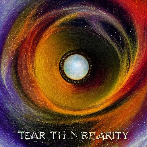 Prompt: tear in the fabric of reality