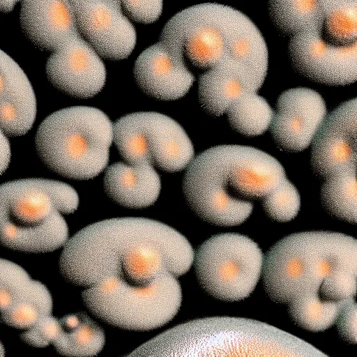 Image similar to close up photo of petri dish with a fungal cultures with little filaments under the microscope, octane render, tilt shift, polaeized light, smooth, ultrasharp focus, unreal engine 5, bokeh background, hyperrealism, vray