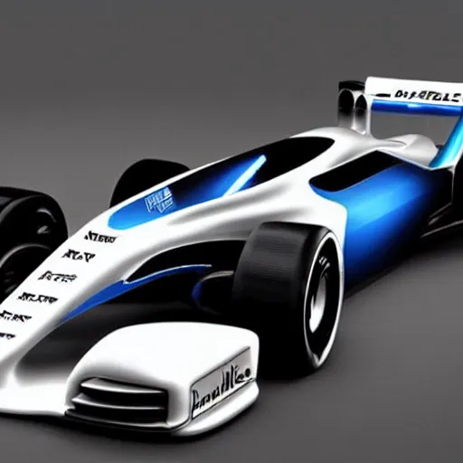 Image similar to futuristic formula one car