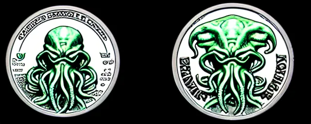 Image similar to cthulhu dollar. cthulhu dagon hydra