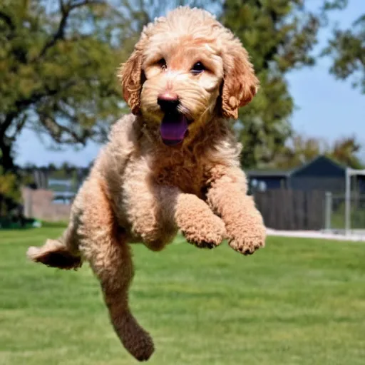 Labradoodle smile 2024