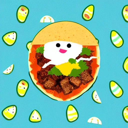 Prompt: the cutest taco