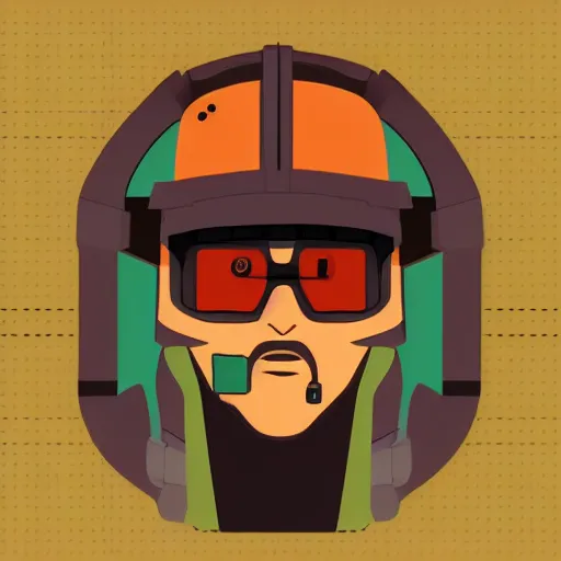 Prompt: a portrait of a half - life 2 team fortress 2 scout video game character art, in retro colors, synthwave style, 2 d digital vector art