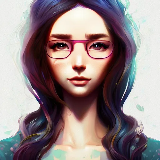 Image similar to portrait of a beautiful hippie, art by lois van baarle and ross tran and sam yang and ilya kuvshinov and guweiz, digital art, high detail, sharp focus, unreal engine 5, trending on artstation, deviantart, pinterest, 4 k uhd image