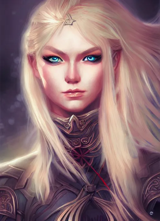 Image similar to blonde combat fairy venizian era, dark fantasy, extremely detailed, sharp focus, portrait, smooth, digital illustration, by rossdraws, frank franzzeta