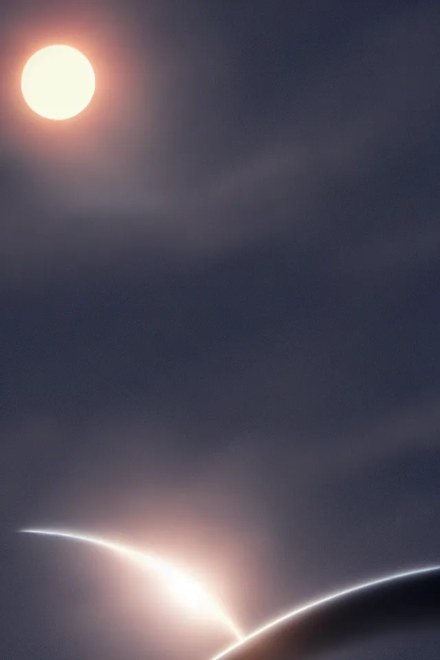 Prompt: total solar eclipse, highly detailed, beautiful, stunning composition, 4 k, phone wallpaper