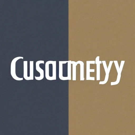 Prompt: customy 2. 0 logo