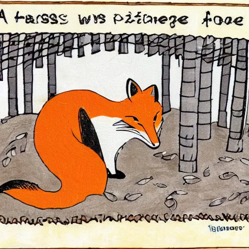 Image similar to a fox guarding a hen house