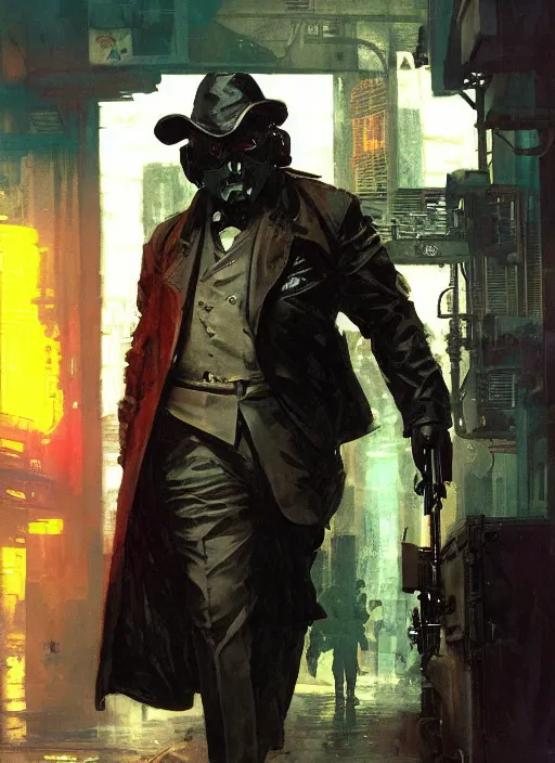 arthur morgan as a blackops assassin. cyberpunk 2077, Stable Diffusion