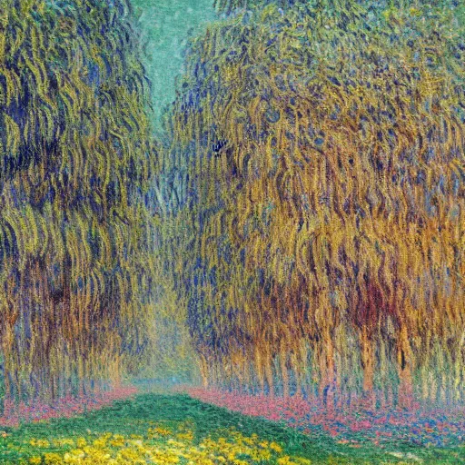 Prompt: A beautiful photograph. It has no visible auditory organs, just eyes, human eyes, hundreds of them, in the ends of stalks that radiate from its body like some exotic fruit. dutch golden age, iStock by Claude Monet ecstatic