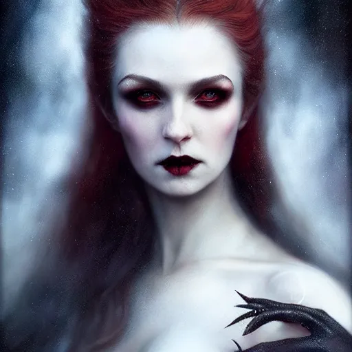 portrait of a riveting scottish vampire woman!, | Stable Diffusion ...