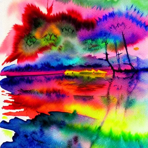 Image similar to lsd watercolor