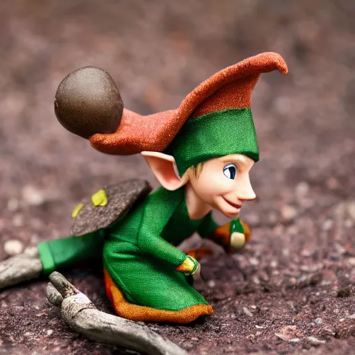 Prompt: photo of acorn elf, high detail, 4 k, ultra realistic