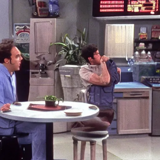 Prompt: seinfeld episode about professional counter strike