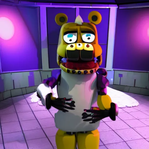 AI Art Generator: Five Nights At Freddy's Animatronic