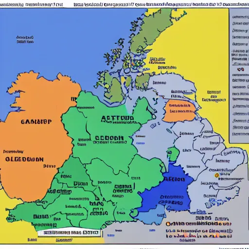 Prompt: british parliament election map