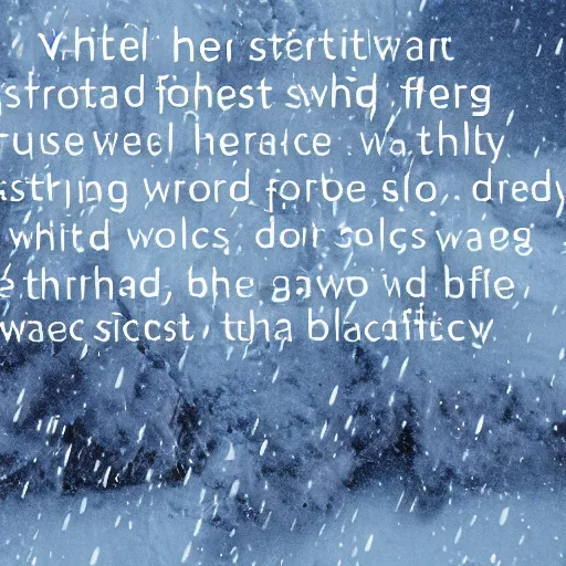 Image similar to The frostbite was getting worse. Snow was now falling in earnest, and the ground was completely white beneath her feet. Silky white snowflakes fell through a sky that had gone from blue to gray, and she felt herself slipping into a deep sleep. The last thing she saw were stars twinkling in the blackness of space as she drifted off into an eternal slumber...