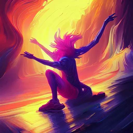 Image similar to death, with glowing yellow highlights, hyper realistic, highly detailed, dynamic pose, digital painting bioluminance alena aenami artworks in 4 k design by lois van baarle by sung choi by john kirby artgerm style pascal blanche and magali villeneuve