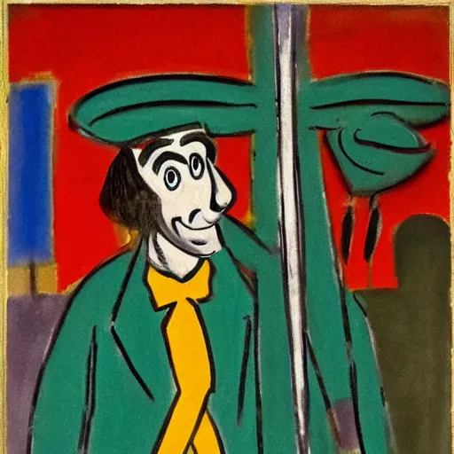 Image similar to pinocchio at the supreme court by matisse