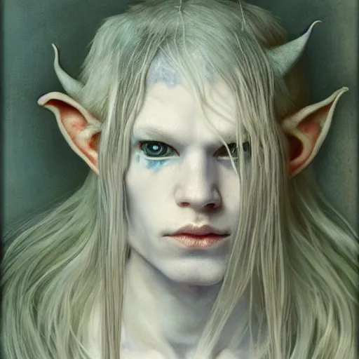 portrait of a beautiful!!! androgynous albino Viking | Stable Diffusion ...