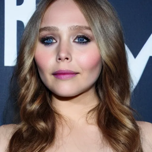 Image similar to elizabeth olsen mixed with jennifer lawrence