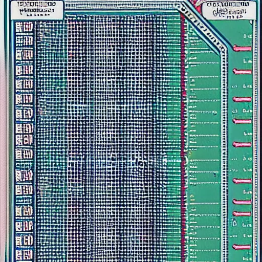 Image similar to a detailed gerber file for a pcb from a teleportation machine