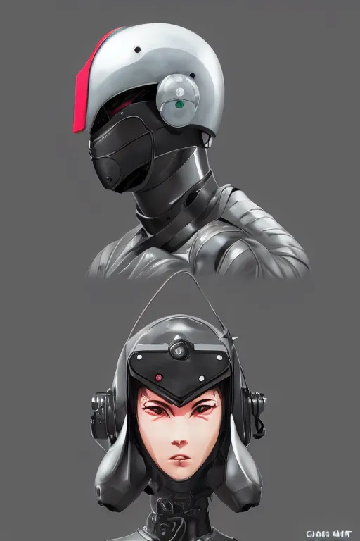 Image similar to robot ninja mask helmet metal gear solid training suit swat commando, aesthetic octane render, 8 k hd resolution, by ilya kuvshinov and cushart krentz and gilleard james, by carl warner and jim woodring, trending on artstation : 1. 5, sweet joy harmony color scheme