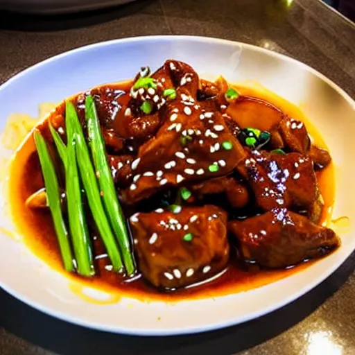 Image similar to The best dish at a Chinese restaurant