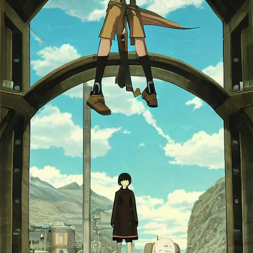 Prompt: kino's journey (2003), highly detailed digital art