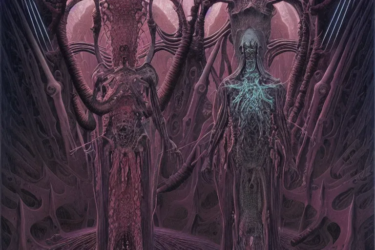 Image similar to that is not dead which can eternal lie and with strange aeons even death may die, intricate, ultra high definition, ultra detailed, symmetry, sci - fi, dark fantasy, by wayne barlowe