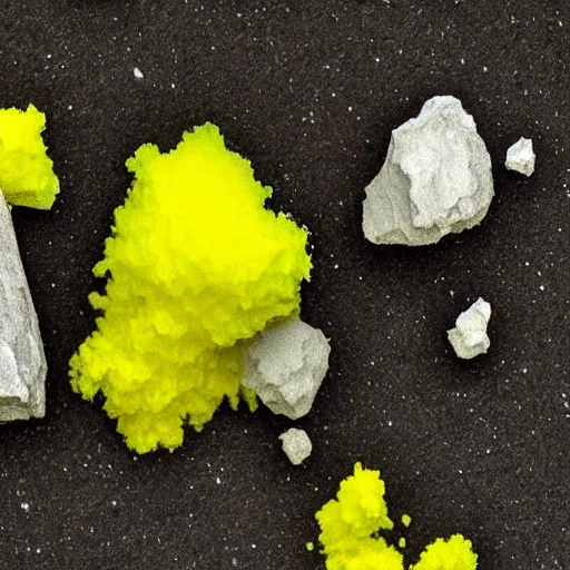 Image similar to sulfur crystals