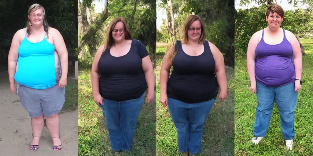 Image similar to before and after weight loss