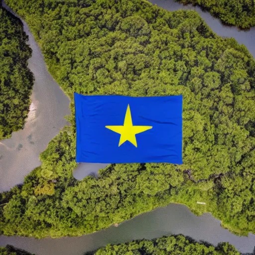 Image similar to flag of Liberland