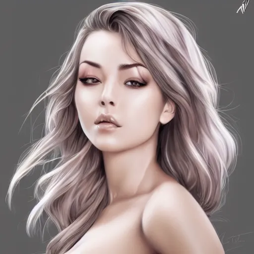 Image similar to photo of young woman by artgerm